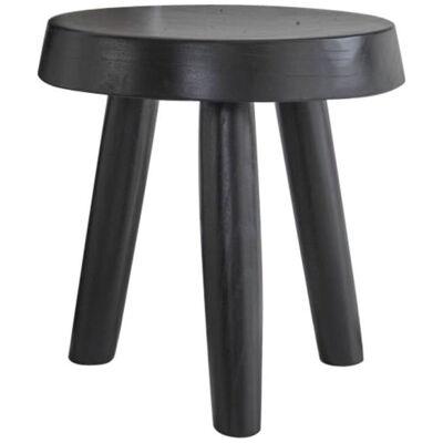 Low Black Stained Milk Stools by Bicci De’ Medici 