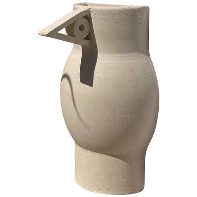 White Les Inseparables Vase by Lea Ginac