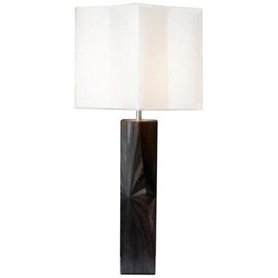 Franck Black Table Lamp by Pierre-Axel Coulibeuf