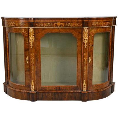 AF3-173: EARLY 19TH CENTURY FRENCH DIRECTOIRE ROSEWOOD VITRINE