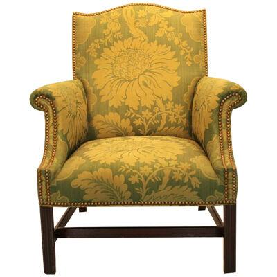AF2-319: Early 20th Century Upholstered Georgian Arm Chair