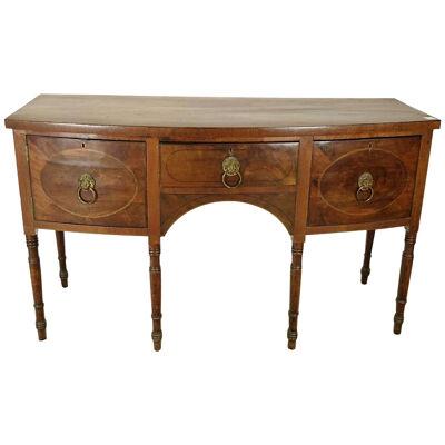 LATE 18TH CENTURY / EARLY 19TH CENTURY AMERICAN FEDERAL MAHOGANY SIDEBOARD