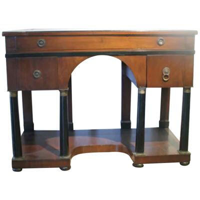 AF1-152: Early 19th Century French Empire Mahogany Console / Side Table