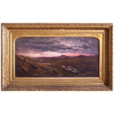 Fine South American landscape painted by Waller H. Paton, signed. 19th C.