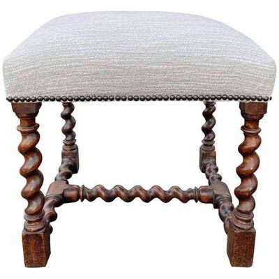 17th Century French Louis XIII Stool