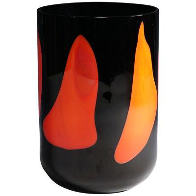 Murano Art Glass Vase 'Macchia' by V. Nason & C. ca. 1990s 