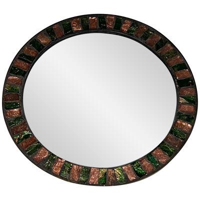 Round Ceramic Mirror