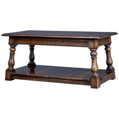 ENGLISH MADE COUNTRY OAK COFFEE TABLE
