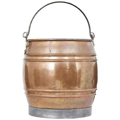 LATE 19TH CENTURY ARTS AND CRAFTS COPPER BUCKET
