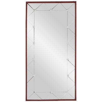 1950's DECO INFLUENCED SHAPED WALL MIRROR