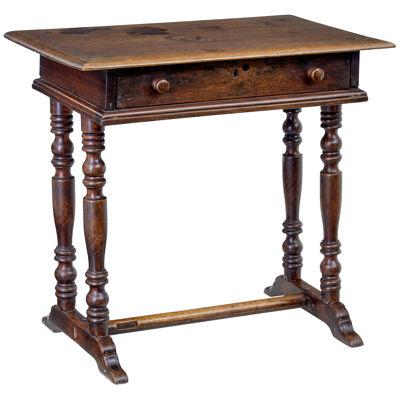 18TH CENTURY RUSTIC WALNUT SIDE TABLE