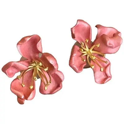 Almond Blossom Earrings by JAR Paris