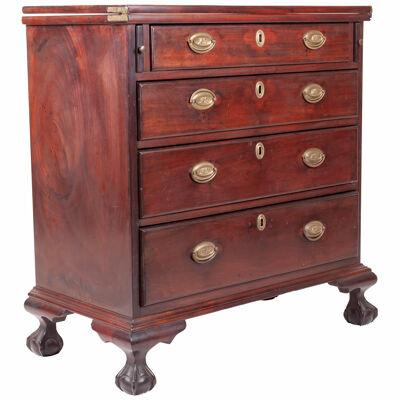 Antique Early 19th Century American Mahogany Chest of Drawers