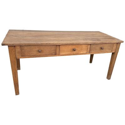 French Monastery Table In Solid Oak