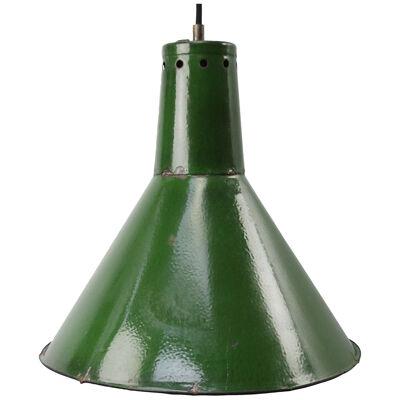 Green Vintage Industrial Enamel Pendant Lights