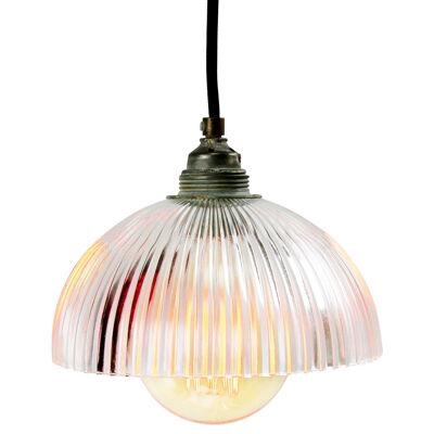 Glass Shade Industrial Holophane Glass Hanging Lights