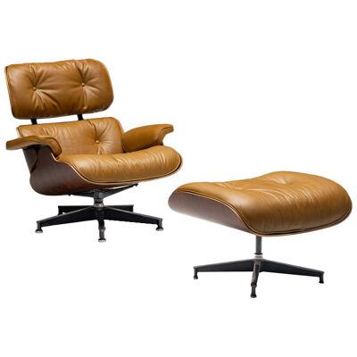 Eames Lounge Chair with Ottoman for Herman Miller, United States, 1950s 