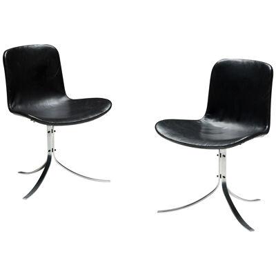 PK9 Chairs by Poul Kjaerholm, Denmark, 1960s
