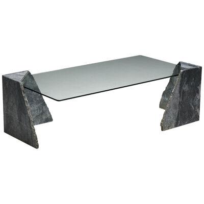 Marble Coffee Table, France, 1980s