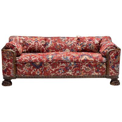 Oriental Sofa in Chippendale Style, 1900s