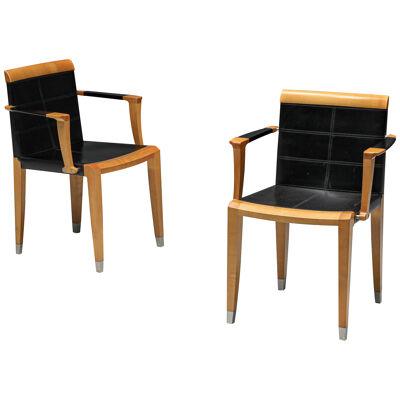 Giorgetti Set of 'ARO' Armchairs by Chi Wing Lo - 1995