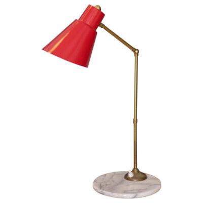 Italian 1950s Articulated Table Lamp Attributed to Stilux