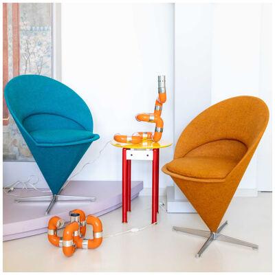 Verner Panton "Cone" Chairs, 20th Century