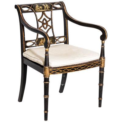 Regency armchair, England, early 19th century