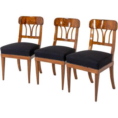 Biedermeier chairs, around 1830
