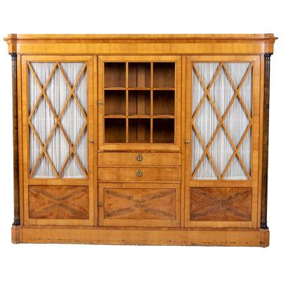 Large Art Nouveau Bookcase, Germany Early 20th Century