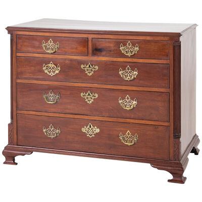 Chippendale chest of drawers, England 1780s