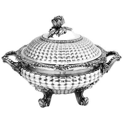 George IV Sterling Silver Soup Tureen
