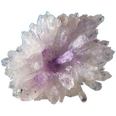Quartz var. Amethyst Flower from Itambacuri, Minas Gerais, Brazil (166.3 grams)