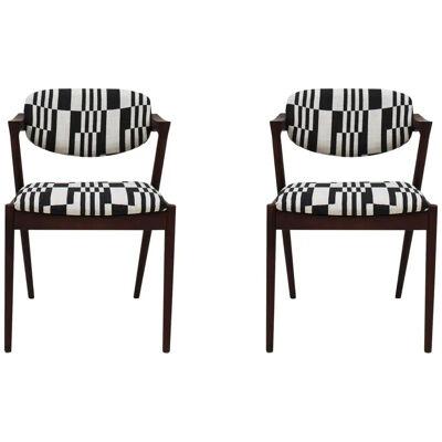 Pair Of Dining Room Chairs In Style Of Kai Kristiansen