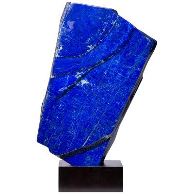  Decorative Mounted Lapis Lazuli Section