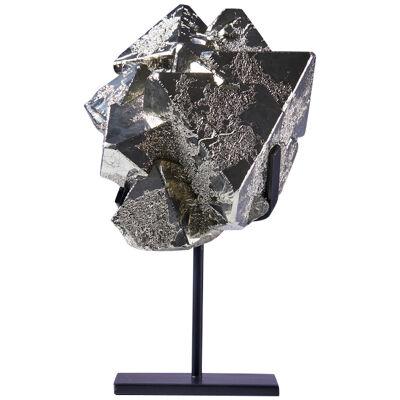 Unusual triangular pyrite