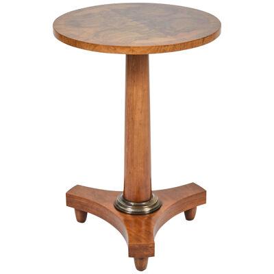 An Empire Style Occasional Table with Brass Detail By Baker Furniture