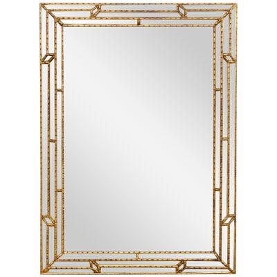 Italian Rectangular Wall Mirror, Mid 20th C