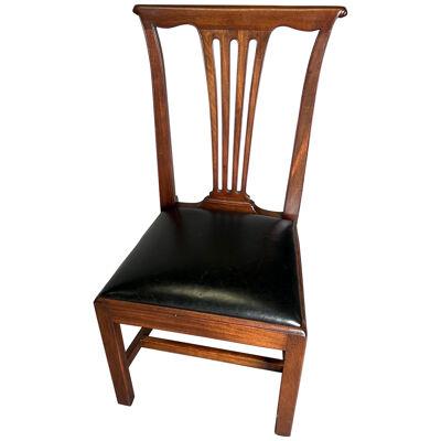 Alexandria, VA Attributed 18th Century Mahogany Side Chair