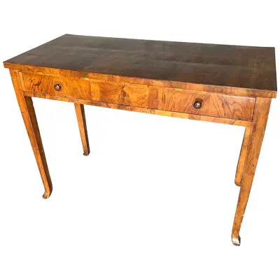 Late 18th- early 19th century Biedermeier Single Drawer Console
