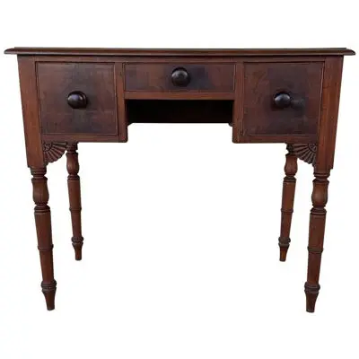 19th Century West Indies Mahogany Regency Period Serving Table 