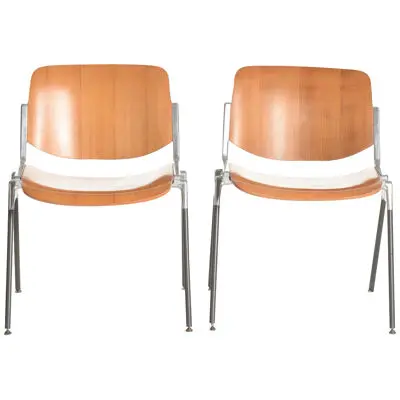 2  "DSC 106" chairs From Castelli, Italy