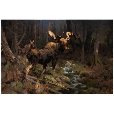 "Forest Deep" Original Oil Painting by Greg Parker
