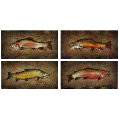 Trout Collection Original Oil Paintings by Greg Parker