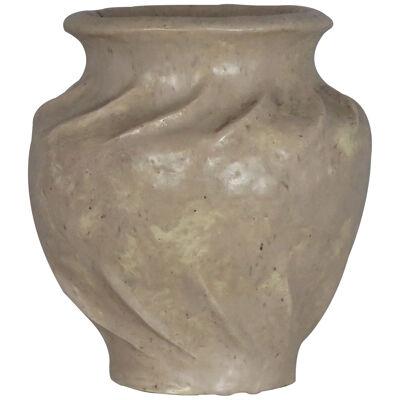 Rose Glazed French 1950s Ceramic Vase