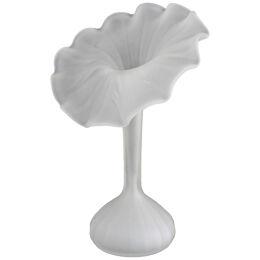 Mid Century Jack-In-The-Pulpit Glass Vase, France circa 1960