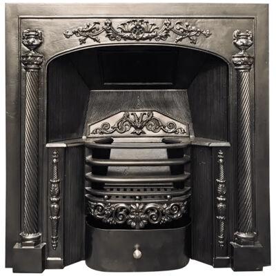 19th Century Georgian Style Hob Grate Fireplace Insert