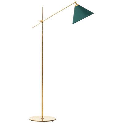 T.H. Valentiner Floor Lamp Produced by Poul Dinesen