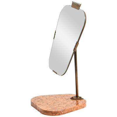 Table Mirror Produced in Sweden