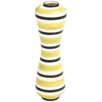 Rare Ceramic Vase in Yellow by Stig Lindberg, 1950’s